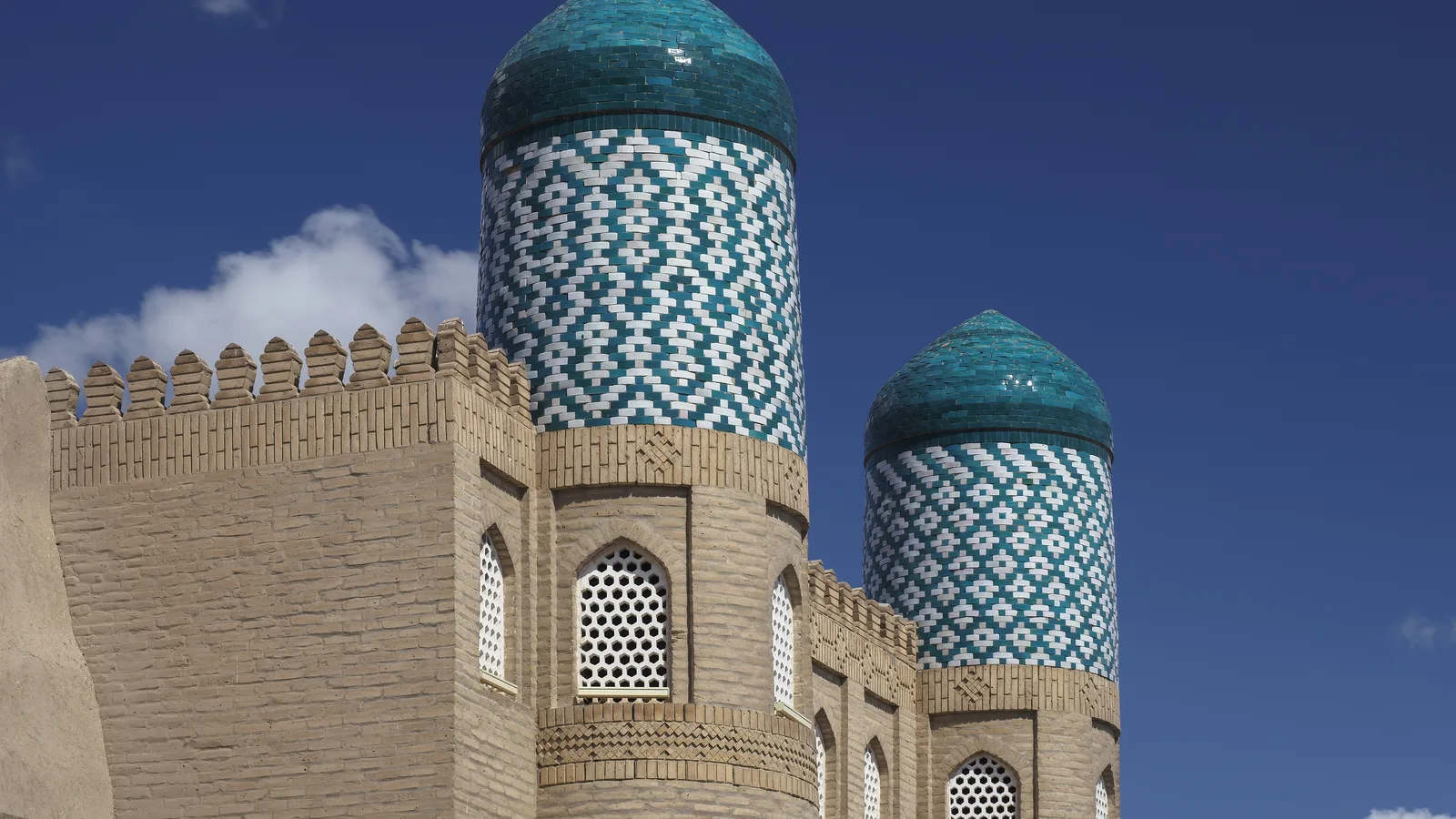 Konya Ark towers (Цитадель Куня Арк, Koʻhna ark), Itchan Kala, Khiva